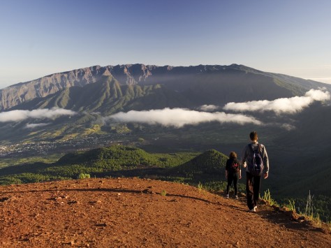 GR-131: Caldera desde Birigoyo © Consejería de Turismo del Cabildo de La Palma -Saúl Santos