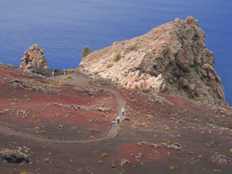 GR-131: Roque Teneguía © Consejería de Turismo del Cabildo de La Palma - Saúl Santos