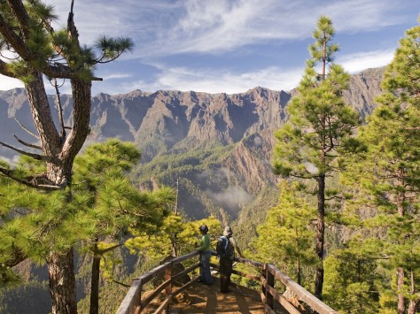PR-LP-13.1: Mirador de la cumbrecita © Consejería de Turismo del Cabildo de La Palma - Saúl Santos